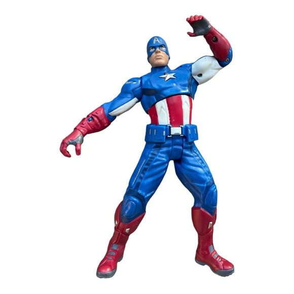 Marvel Other - Captain America Talking Action Figure